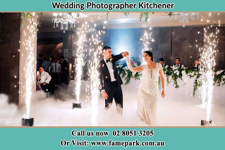 Bride and Groom Dancing at the dance floor Kitchener